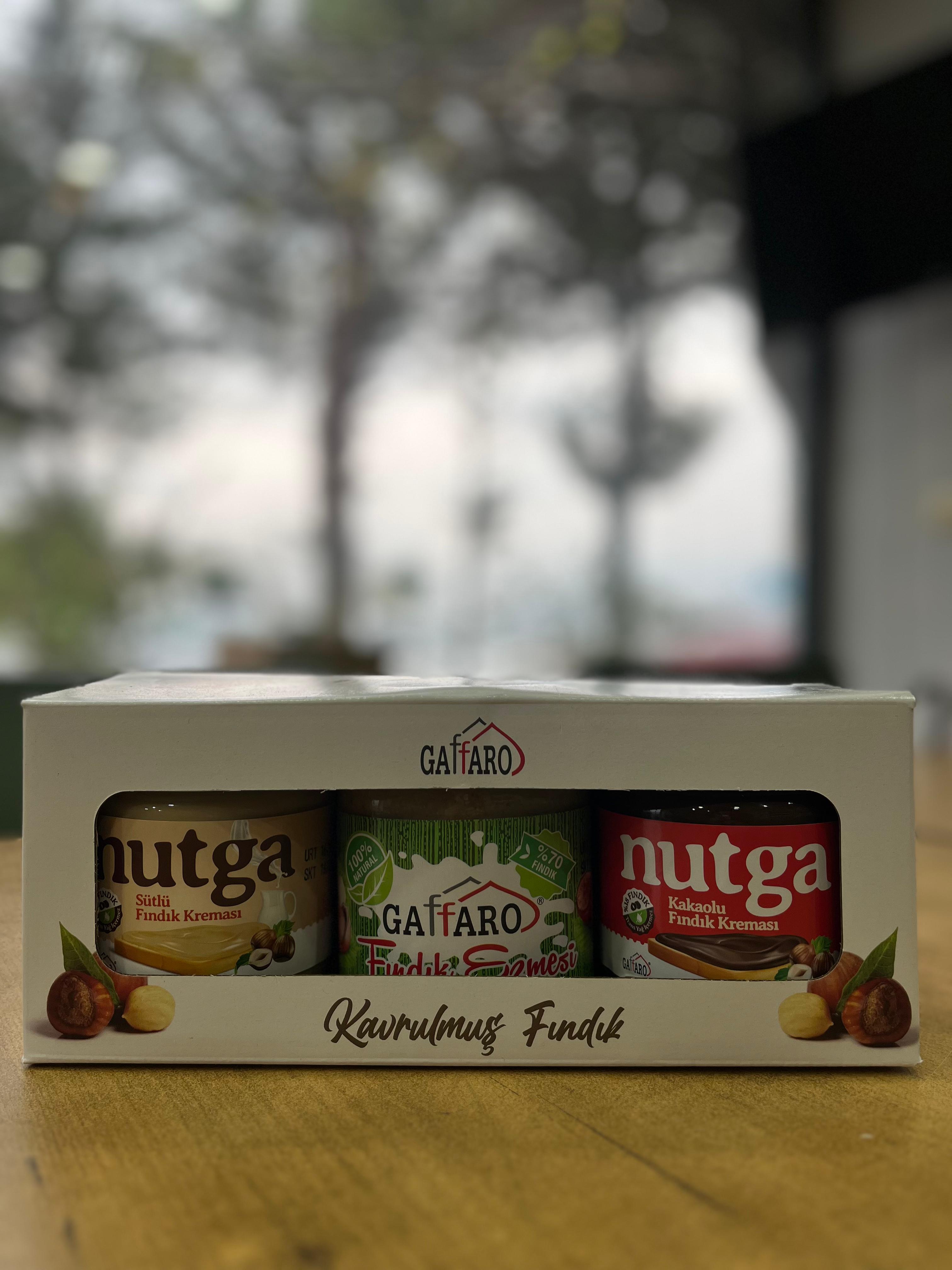 FINDIK EZMESİ-KREMA HEDİYELİK SET