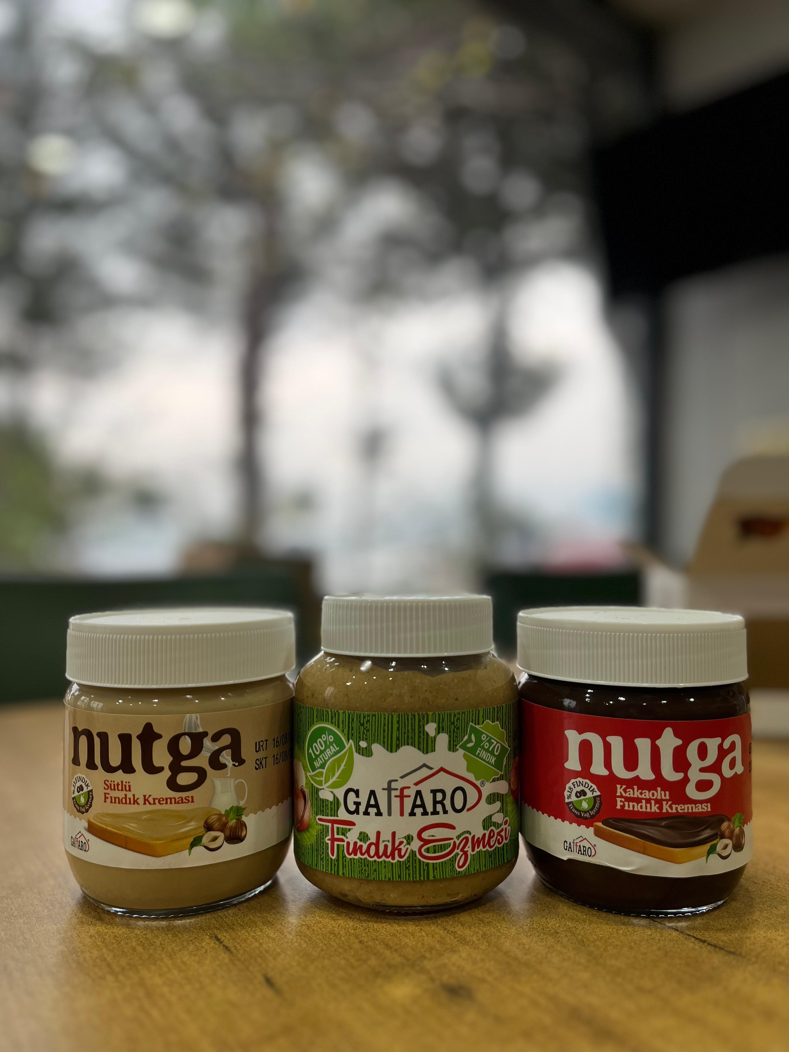 FINDIK EZMESİ-KREMA HEDİYELİK SET